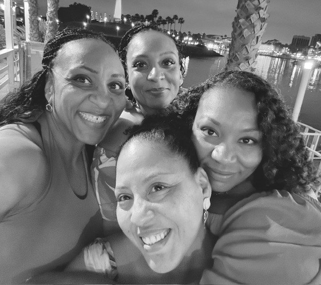 The author and her three sisters.